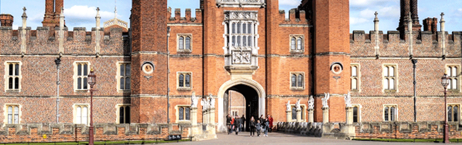The Great Gatehouse at Hampton Court Palace